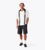 Bowling SS Shirt White/Black sold by Zanerobe