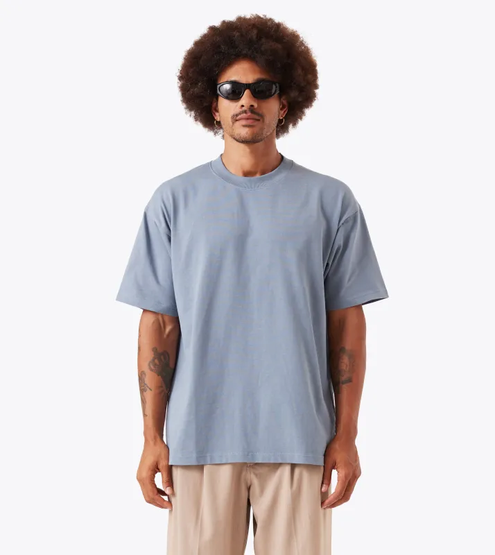 Box Tee Steel sold by Zanerobe