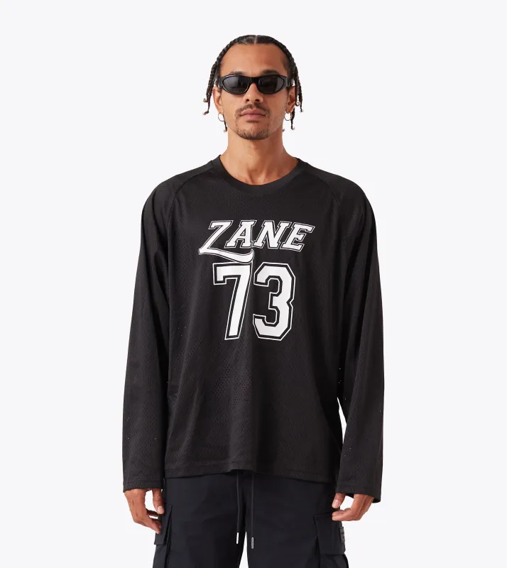 73 Hockey Jersey Black sold by Zanerobe