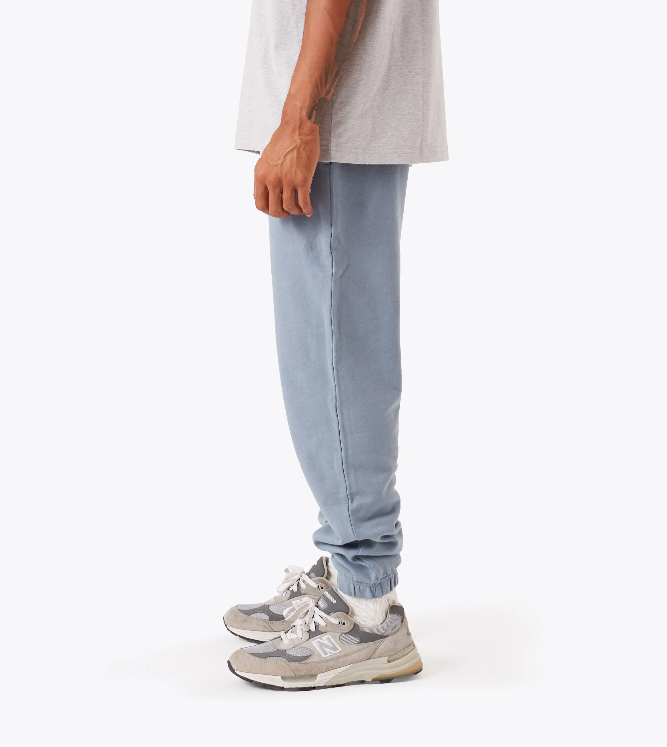 Box Fleece Jogger Steel sold by Zanerobe product image thumbnail 4