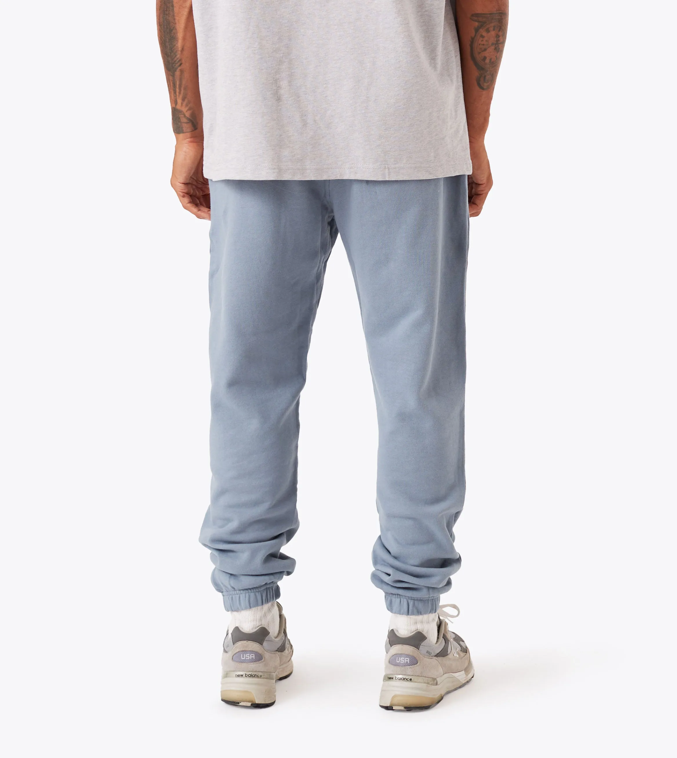 Box Fleece Jogger Steel sold by Zanerobe product image thumbnail 5