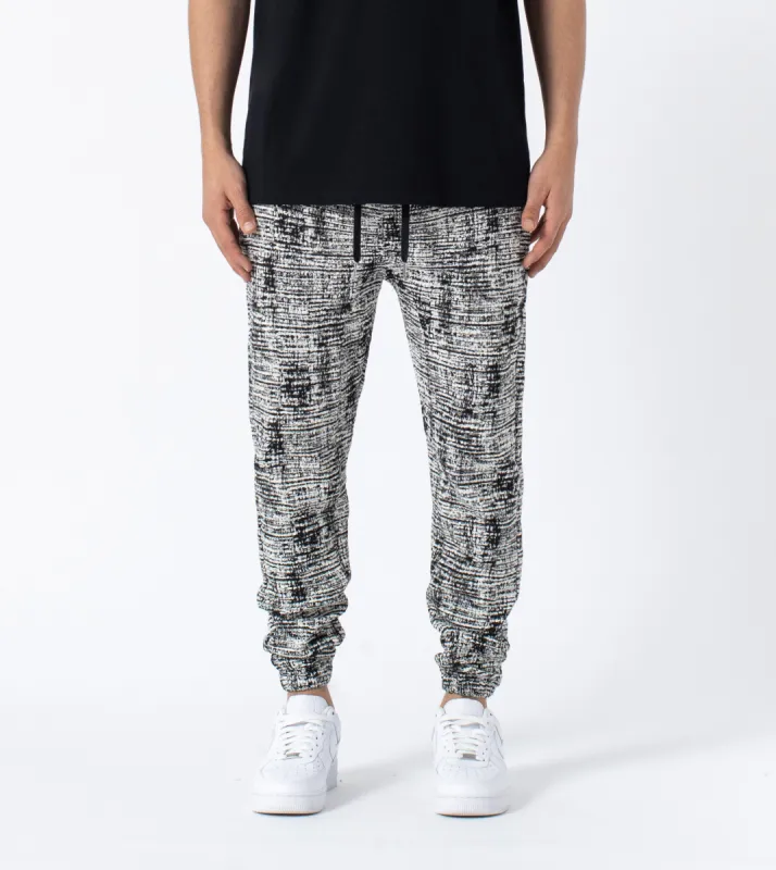 Sureshot Static Flight Jogger Black/White sold by Zanerobe