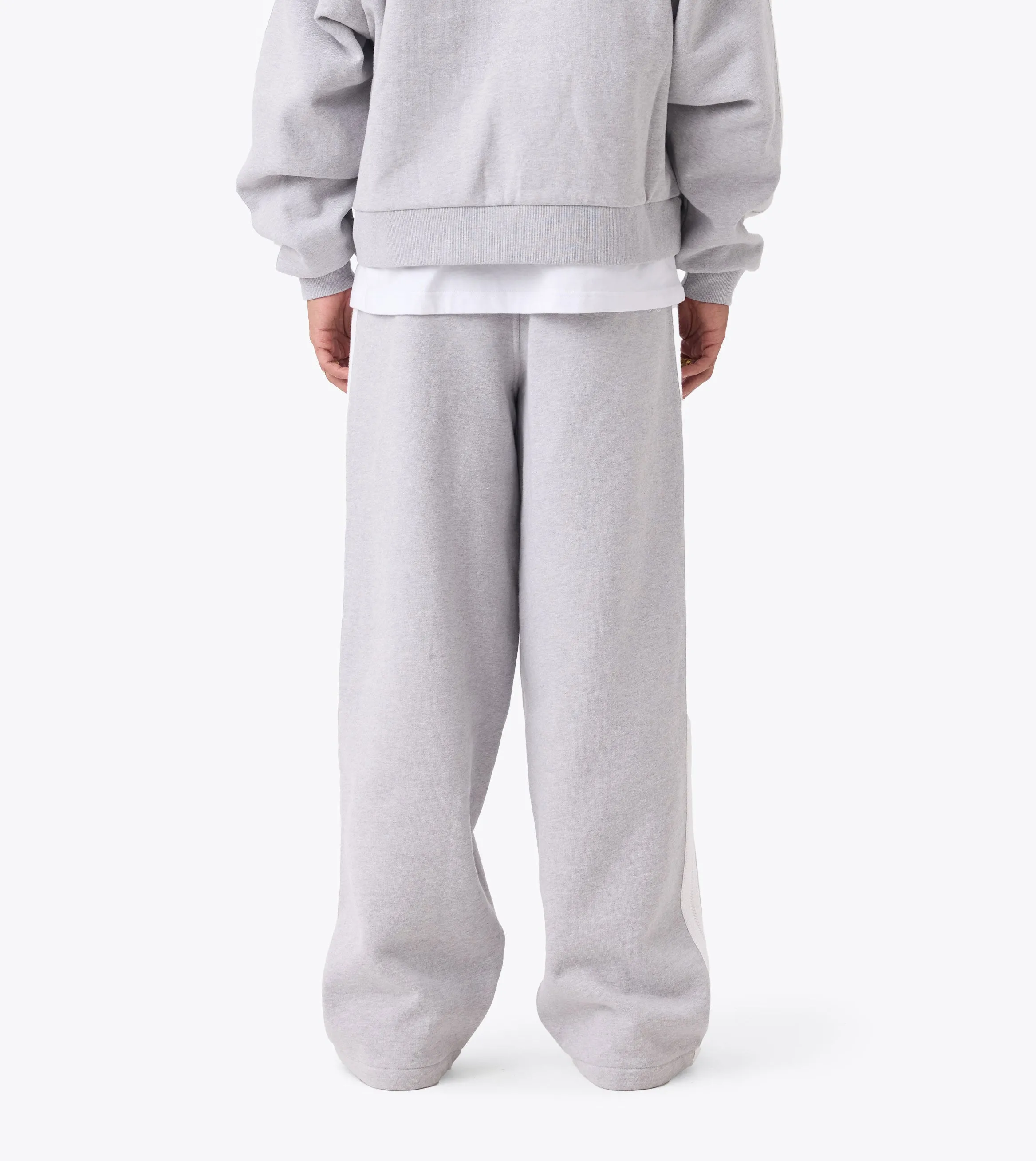 Stitched Fleece Mega Pant Grey Marle sold by Zanerobe product image thumbnail 5