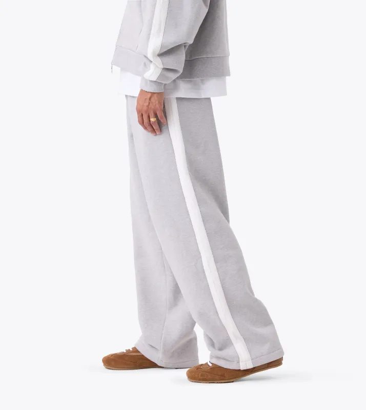 Stitched Fleece Mega Pant Grey Marle sold by Zanerobe