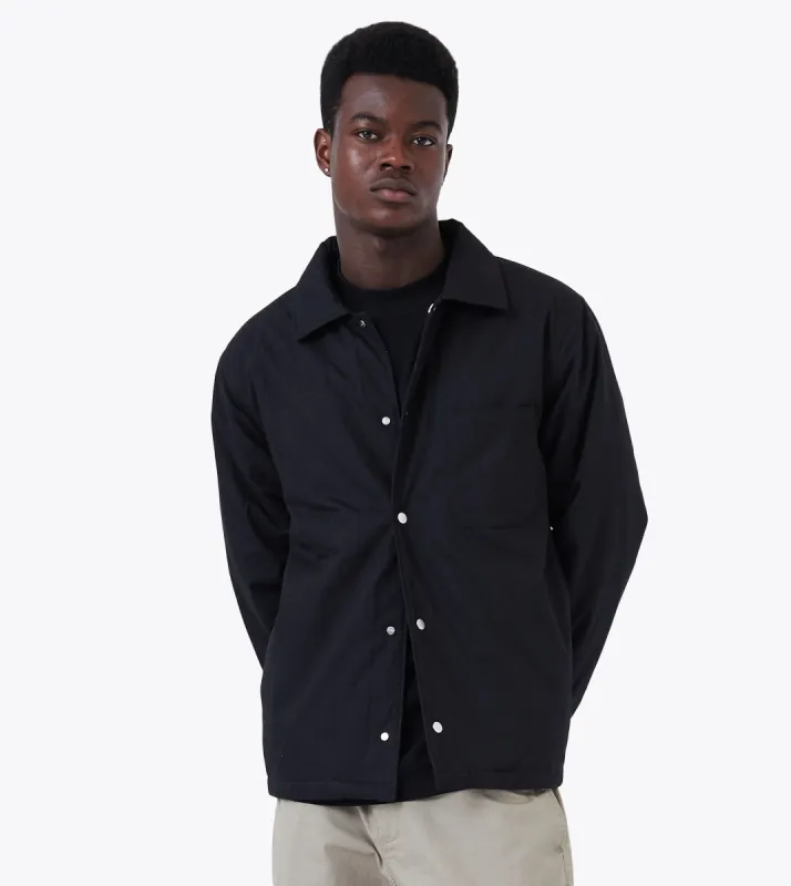 Hike Overshirt Black sold by Zanerobe