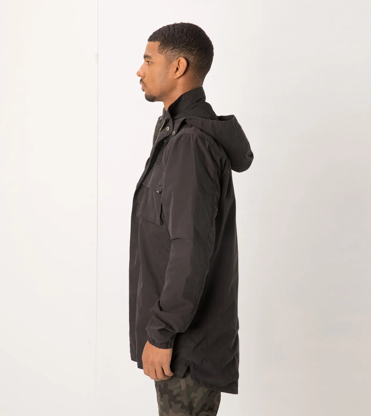 Utility Jacket Washed Black sold by Zanerobe product image thumbnail 5