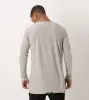 Flintlock LS Tee Grey Marle sold by Zanerobe