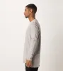 Flintlock LS Tee Grey Marle sold by Zanerobe