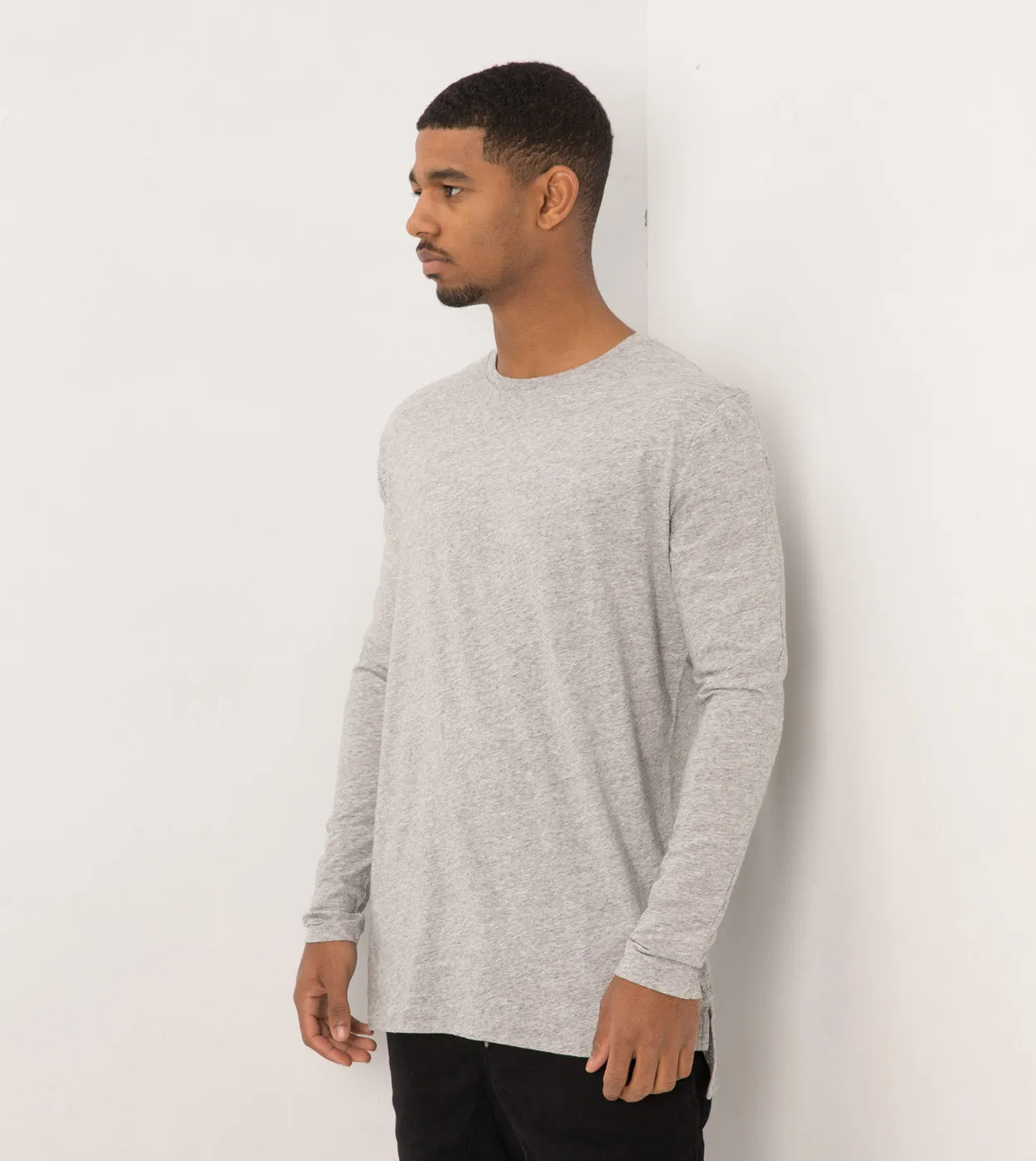 Flintlock LS Tee Grey Marle sold by Zanerobe product image thumbnail 2