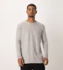 Flintlock LS Tee Grey Marle sold by Zanerobe
