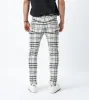 Check Snapshot Chino Milk/Vintage Black sold by Zanerobe