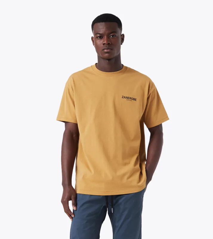 ZDS Box Tee Dijon sold by Zanerobe