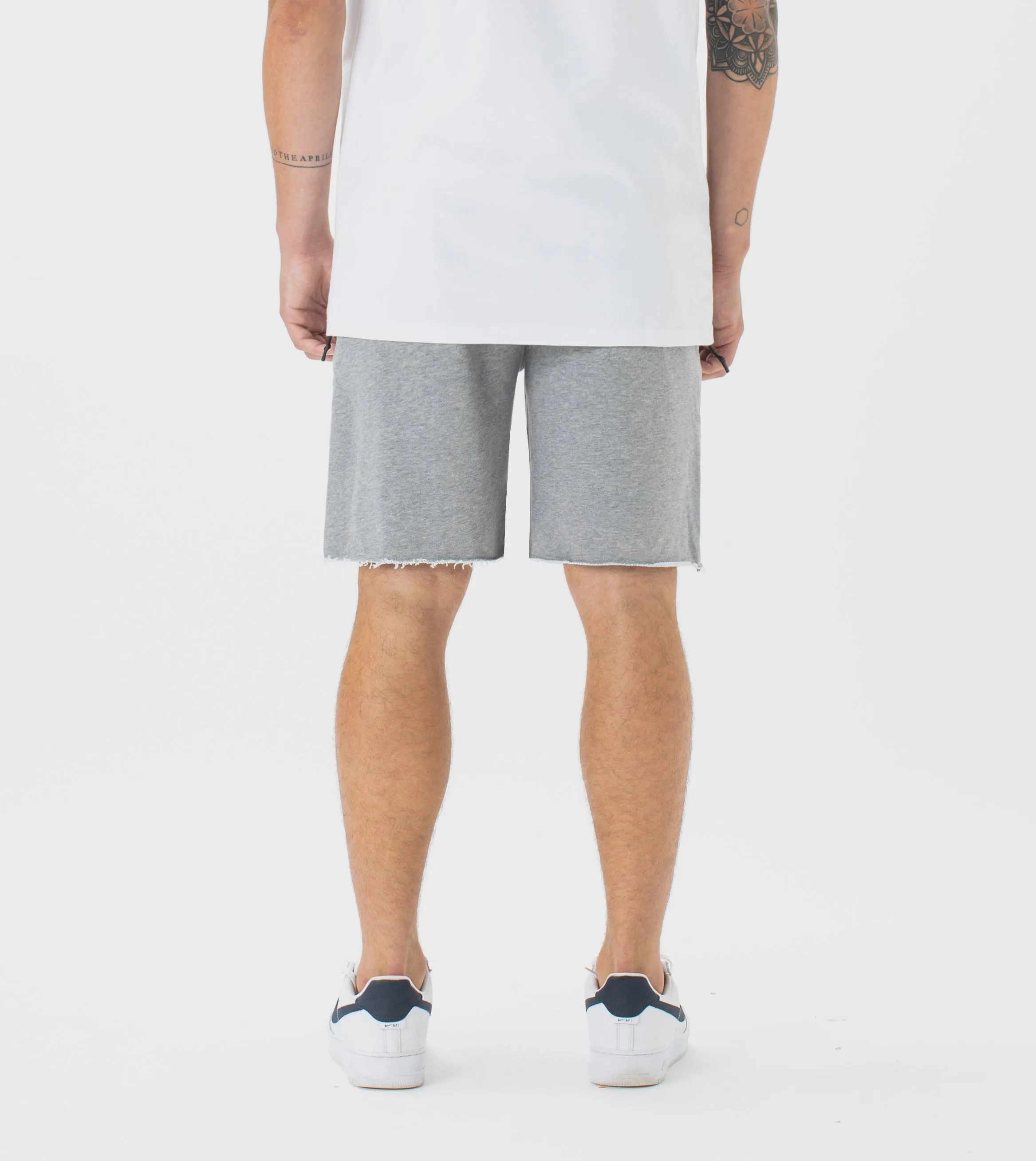 Jumpa Fleece Short Dk Grey Marle sold by Zanerobe product image thumbnail 4