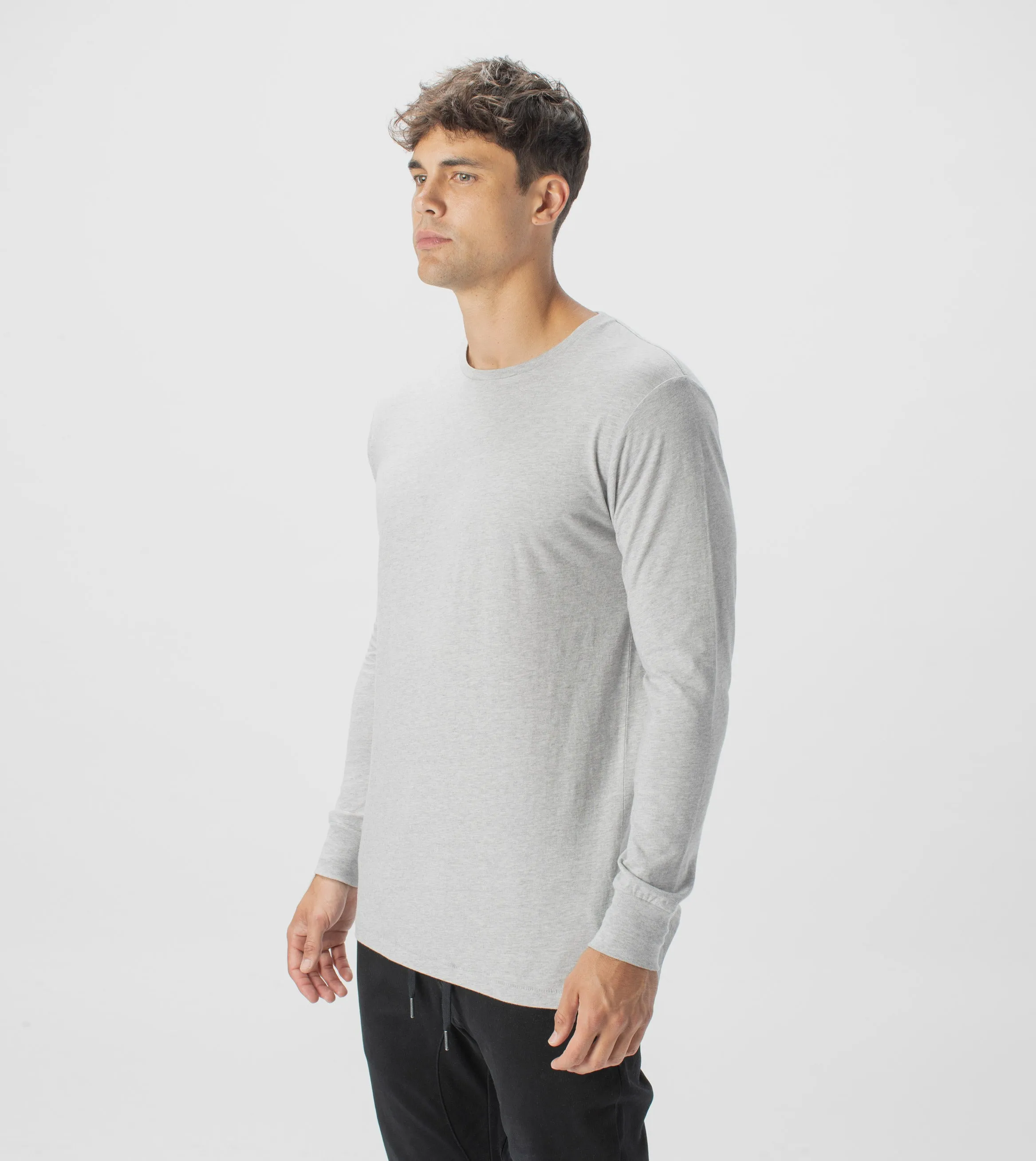 Flintlock LS Tee Silver Marle sold by Zanerobe product image thumbnail 2