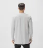 Flintlock LS Tee Silver Marle sold by Zanerobe