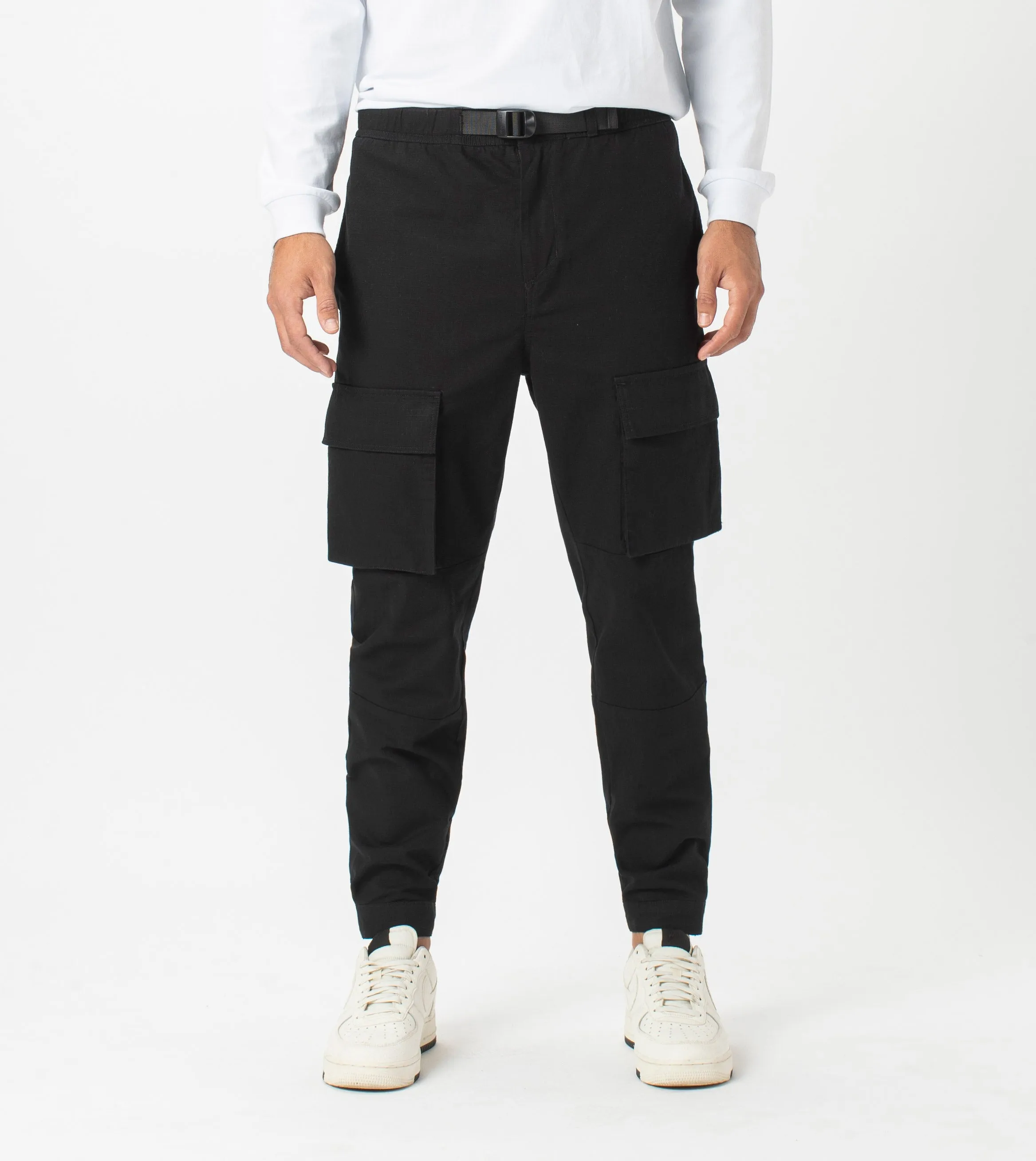 Jumpa Utility Pant Black sold by Zanerobe