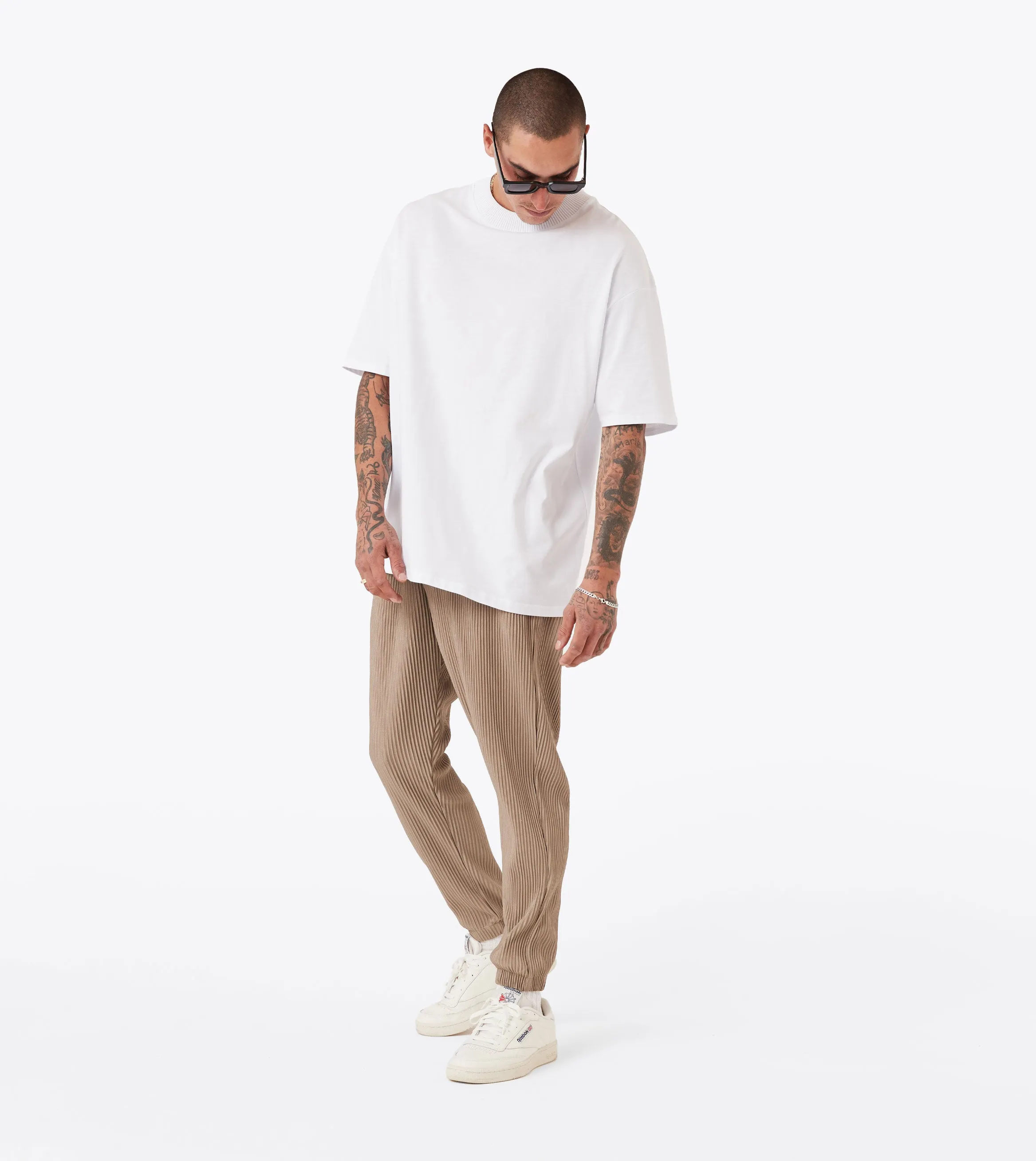 Sureshot Pleated Jogger Khaki sold by Zanerobe product image thumbnail 2