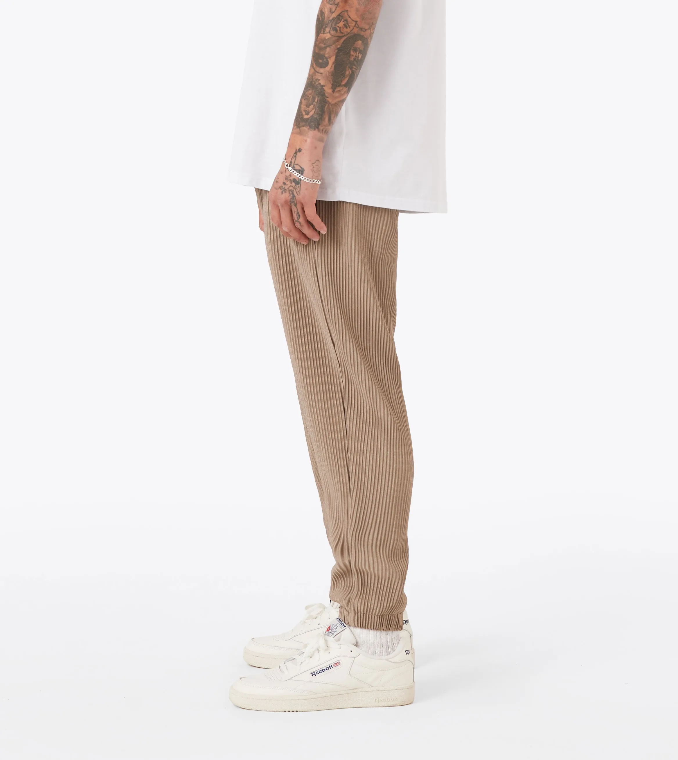 Sureshot Pleated Jogger Khaki sold by Zanerobe product image thumbnail 4