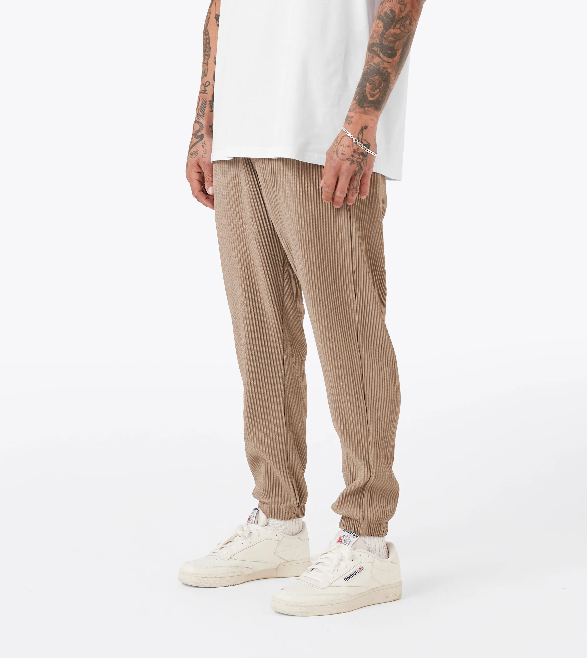 Sureshot Pleated Jogger Khaki sold by Zanerobe product image thumbnail 3
