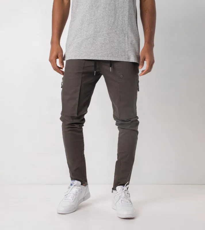 Blockshot Chino Peat sold by Zanerobe