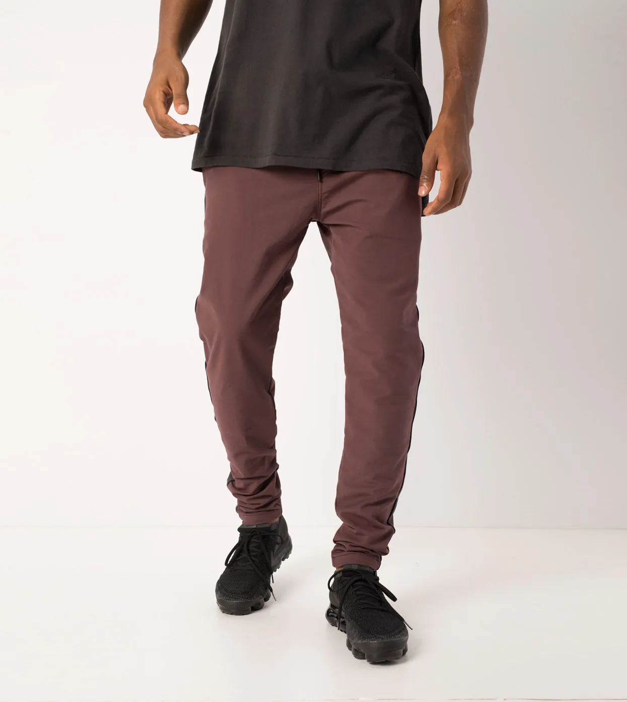 Jumpshot Track Pant Port sold by Zanerobe product image thumbnail 2