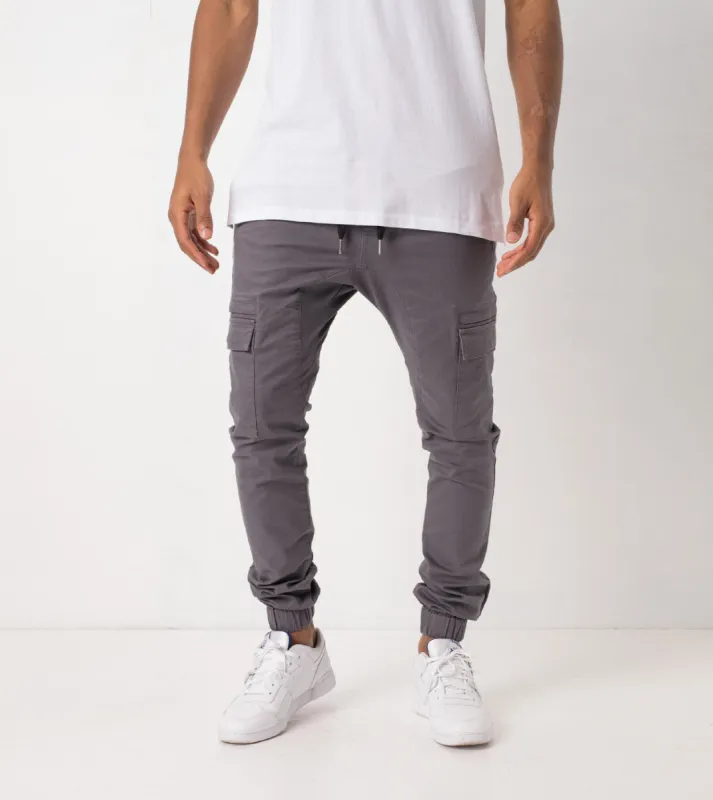 Sureshot Cargo Jogger Smoke - Sale sold by Zanerobe