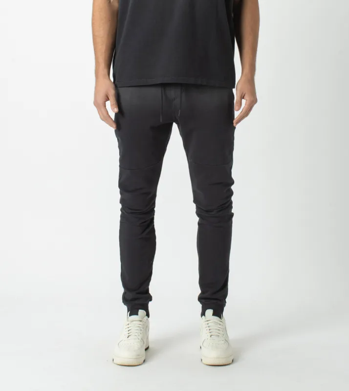 Sureshot Fleece Jogger GD Black sold by Zanerobe
