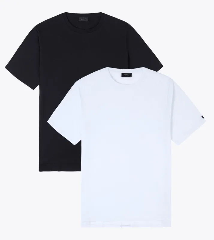 2 Pack Flintlock Tee Black/White sold by Zanerobe