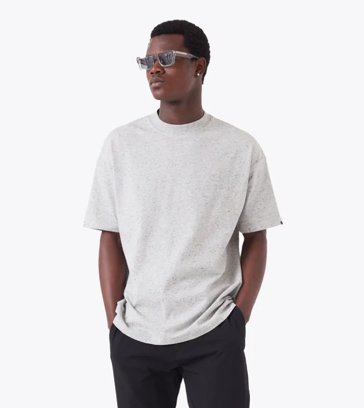 Box ++ Tee Space Grey Nep sold by Zanerobe
