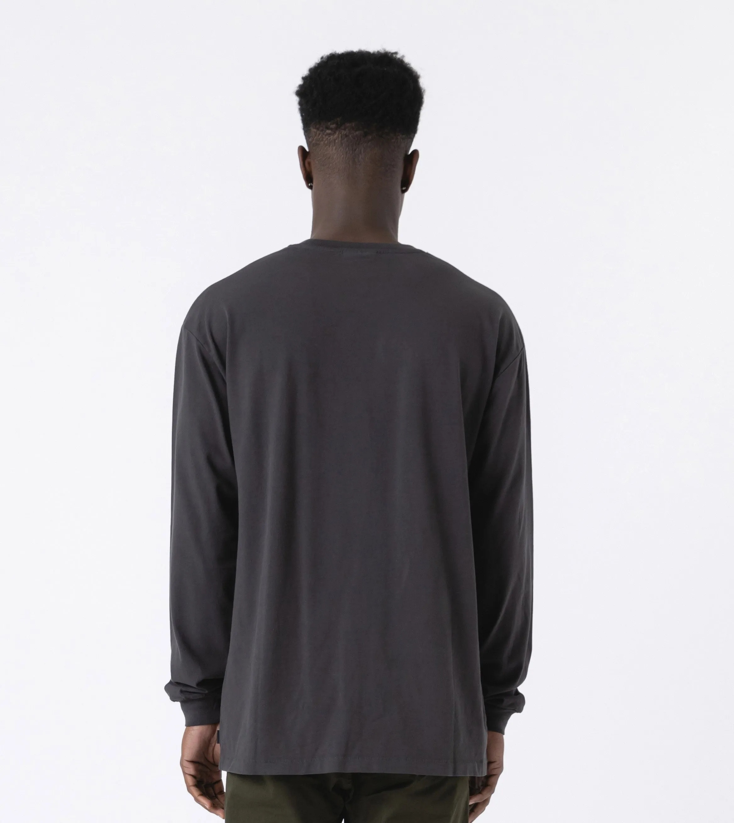Box LS Tee GD Dk Grey sold by Zanerobe product image thumbnail 4