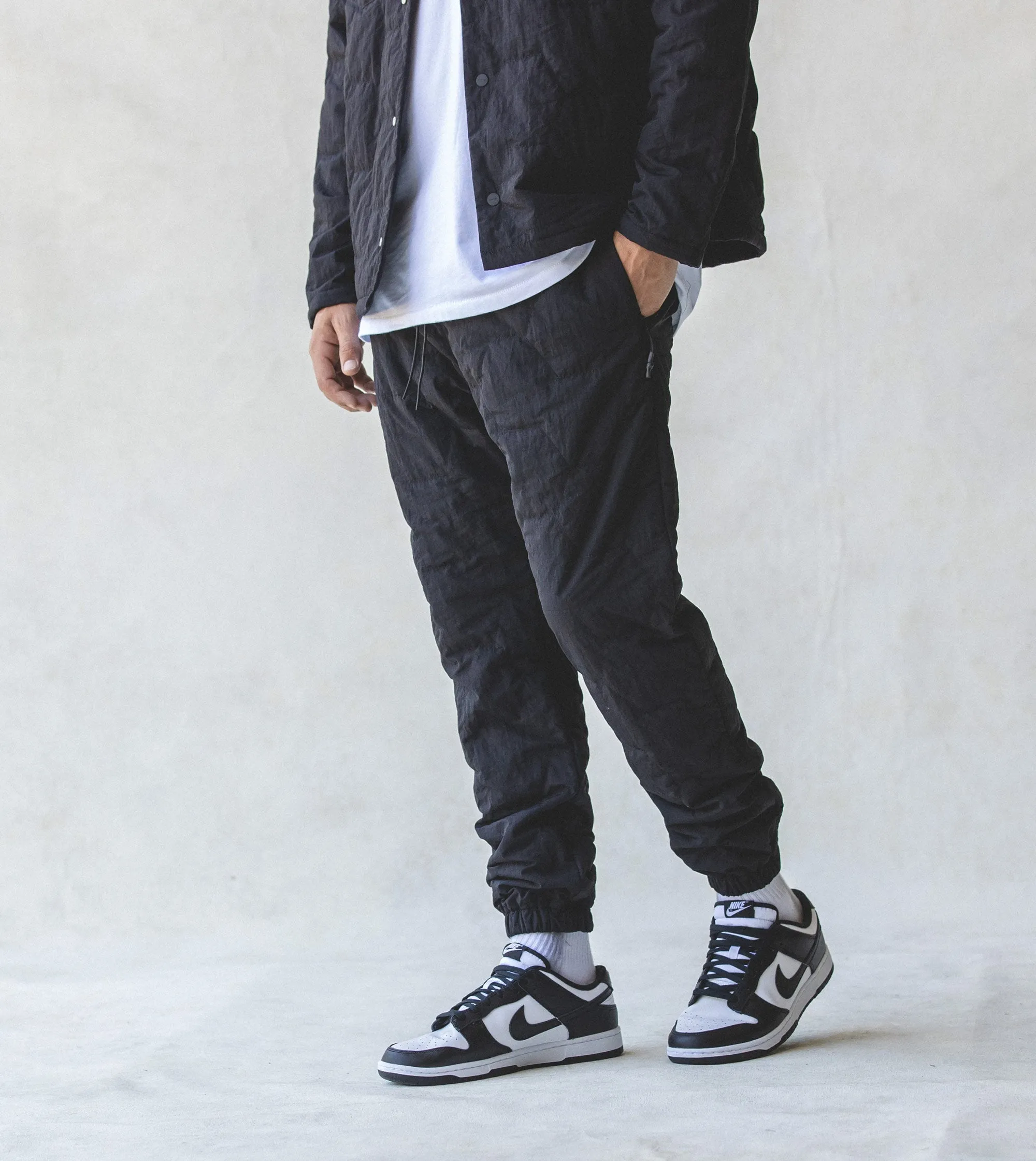 Quilted Jumpa Jogger Black sold by Zanerobe product image thumbnail 3