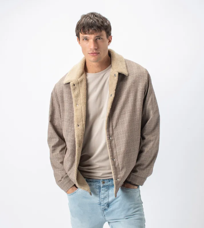 Sherpa Work Jacket Sun/Timber sold by Zanerobe