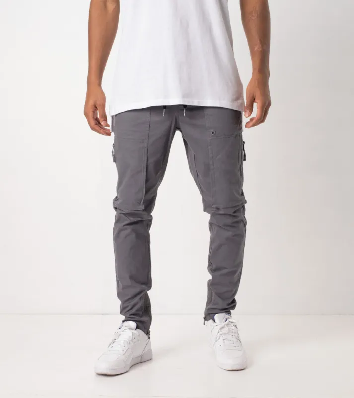 Blockshot Chino Grey sold by Zanerobe