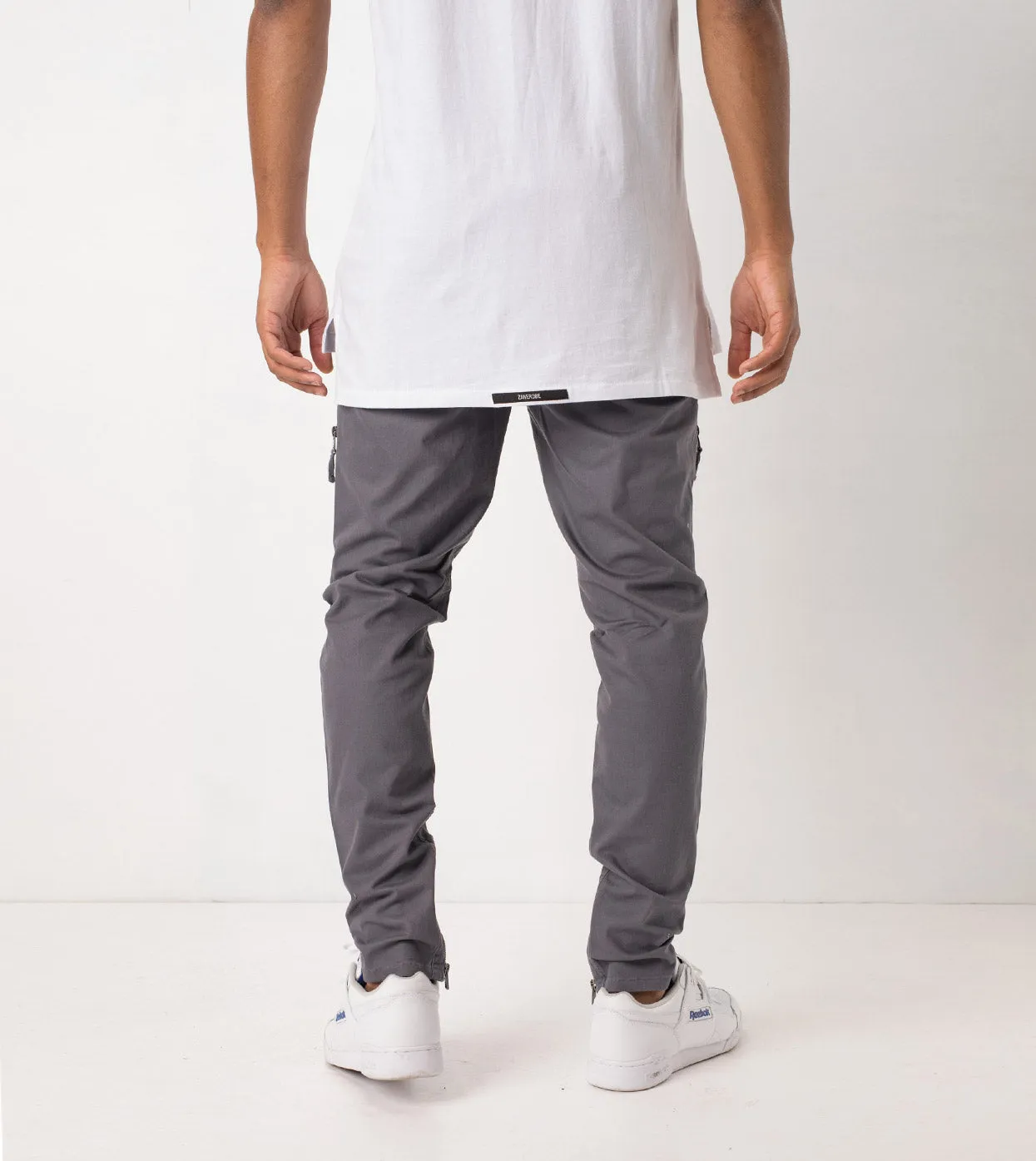 Blockshot Chino Grey sold by Zanerobe product image thumbnail 4