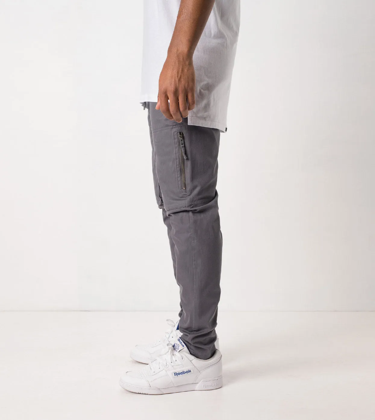Blockshot Chino Grey sold by Zanerobe product image thumbnail 5