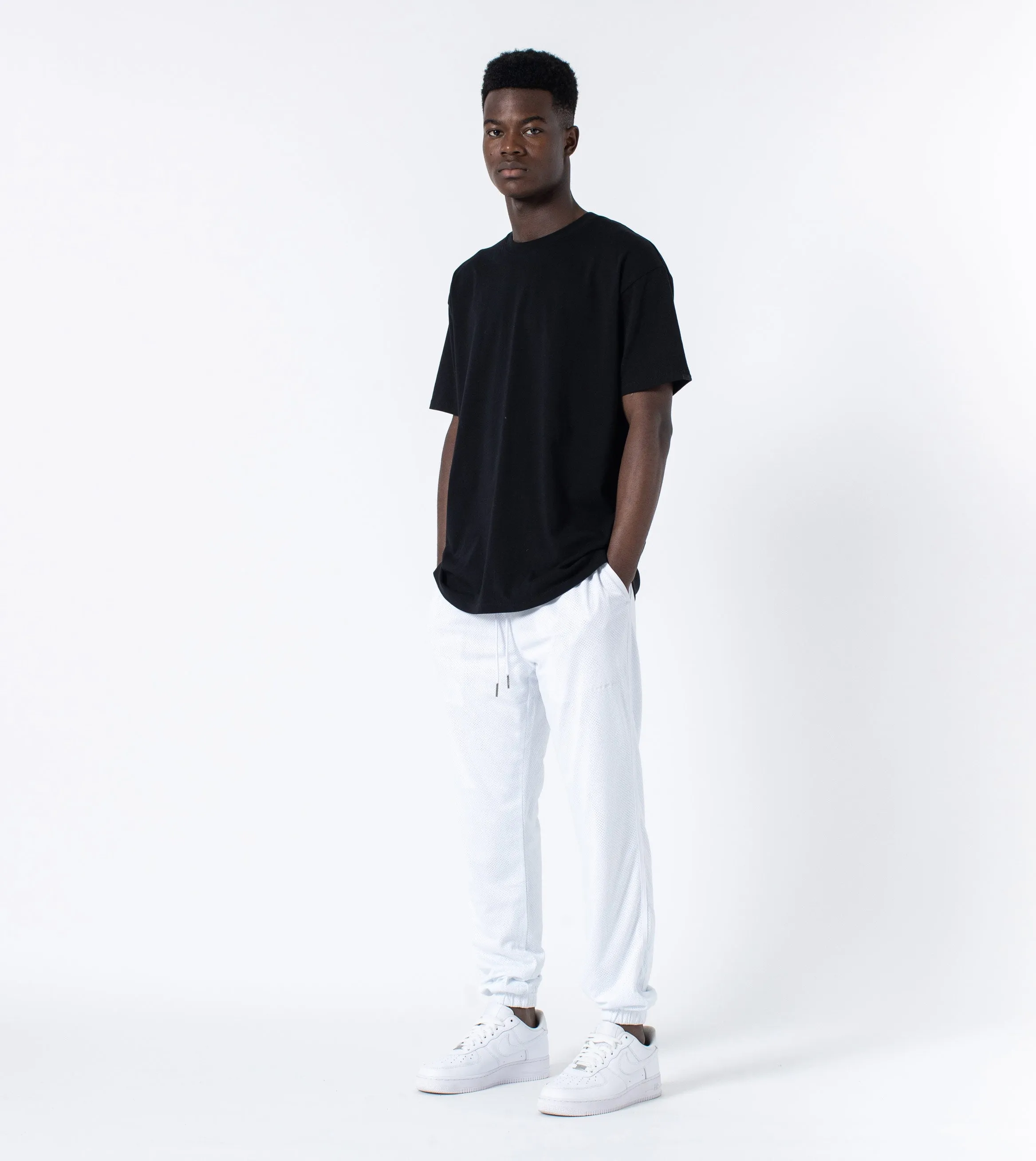 Jumpa Mesh Jogger White sold by Zanerobe product image thumbnail 3