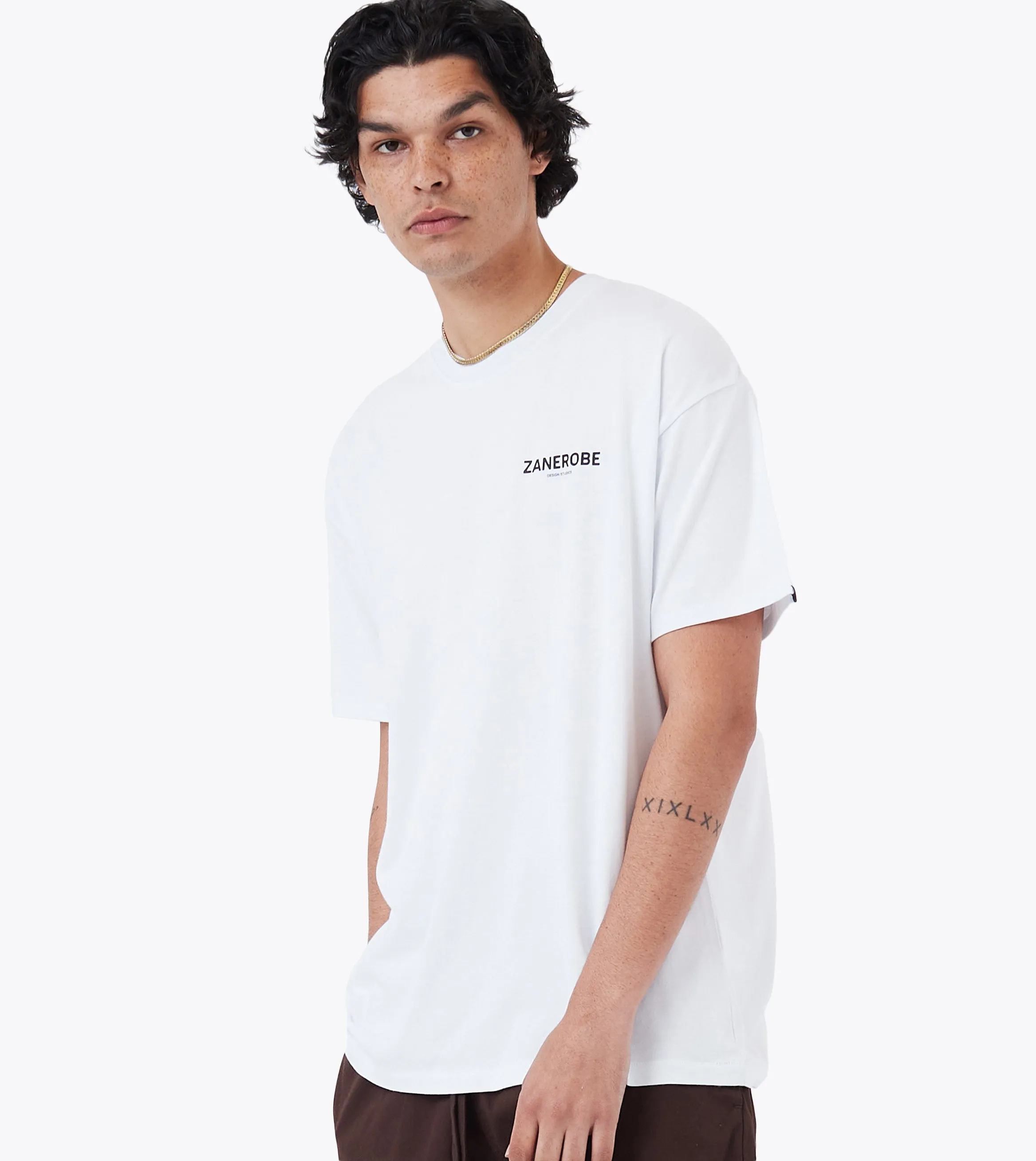 ZDS Box Tee White sold by Zanerobe
