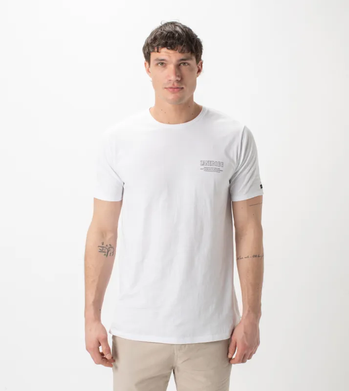 P&E Flintlock Tee White sold by Zanerobe