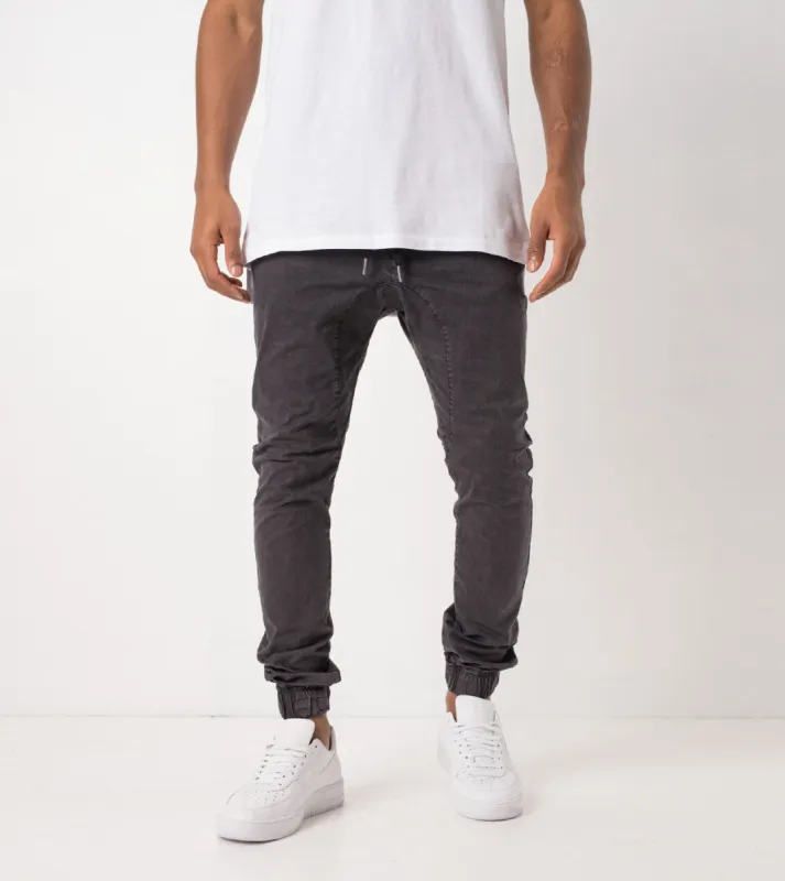 Sureshot Lightweight Jogger Black Acid - Sale sold by Zanerobe