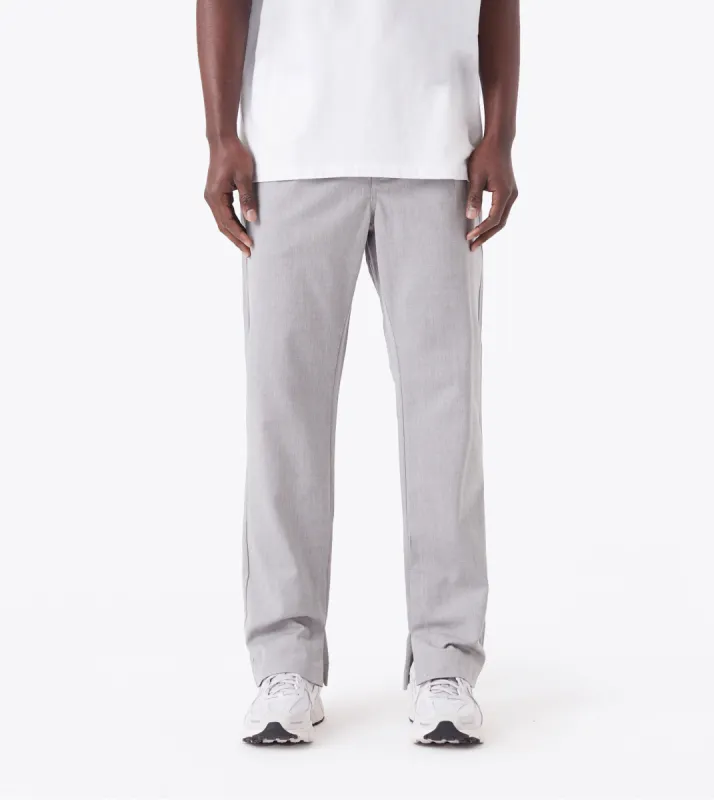 Split Pant Lt Grey Marle sold by Zanerobe