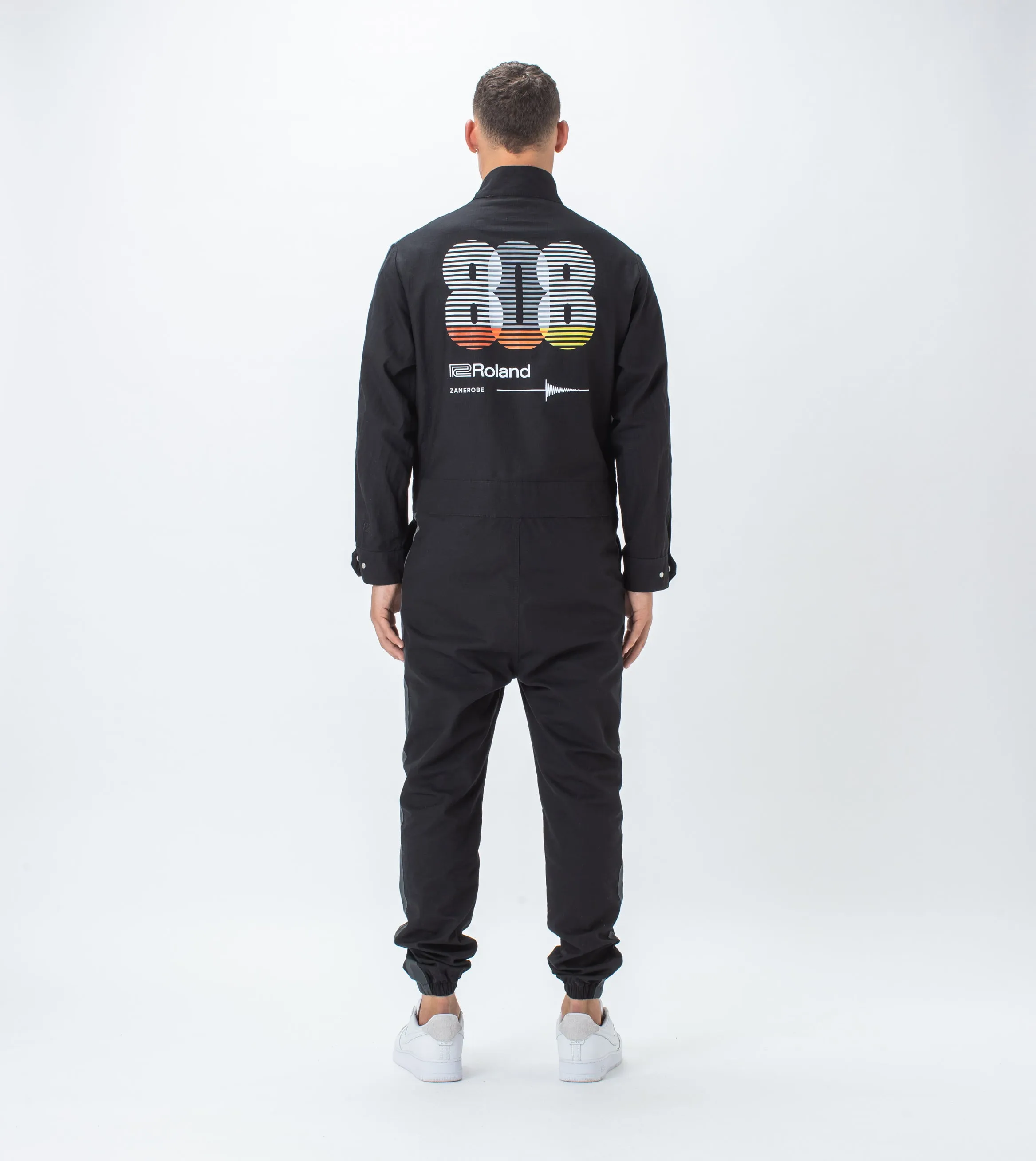 TR-808 Boilersuit Black sold by Zanerobe product image thumbnail 5