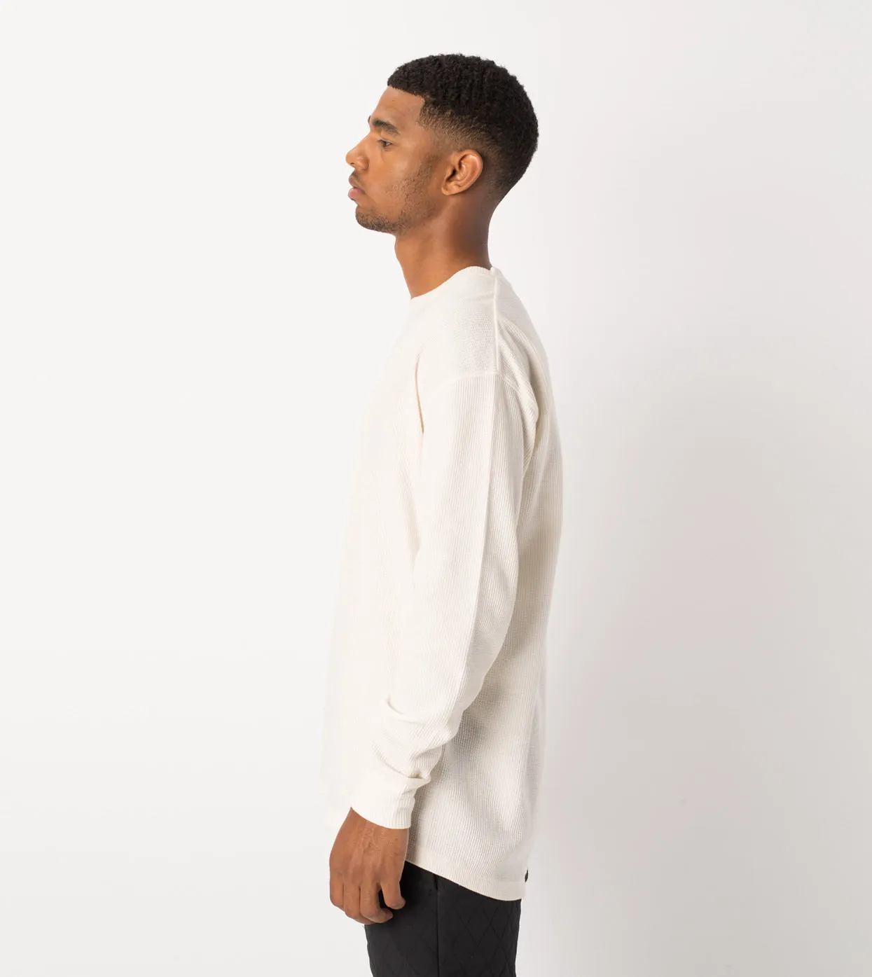 Waffle Rugger LS Tee Bone - Sale sold by Zanerobe product image thumbnail 5