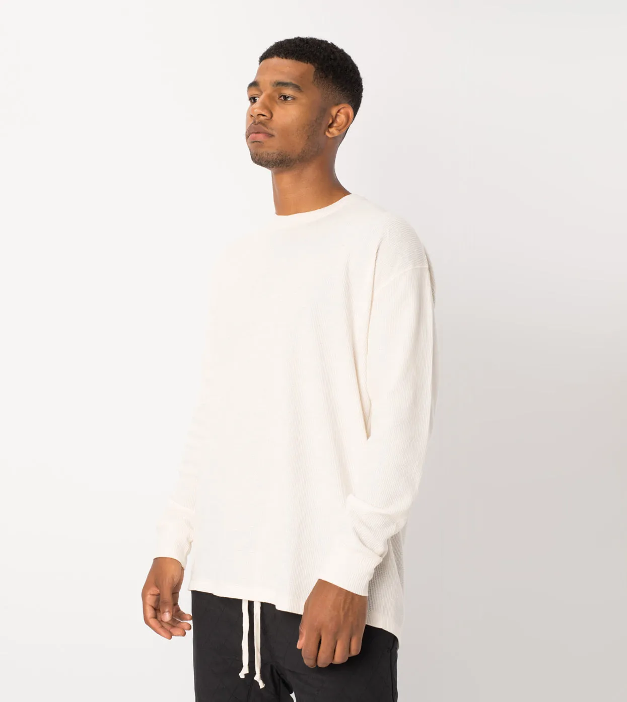 Waffle Rugger LS Tee Bone - Sale sold by Zanerobe product image thumbnail 2