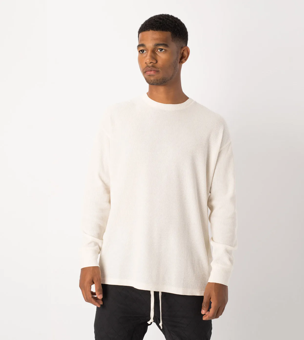Waffle Rugger LS Tee Bone - Sale sold by Zanerobe product image thumbnail 4