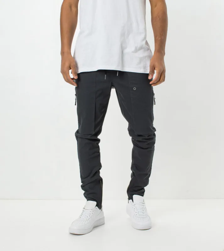 Blockshot Chino Vintage Black sold by Zanerobe