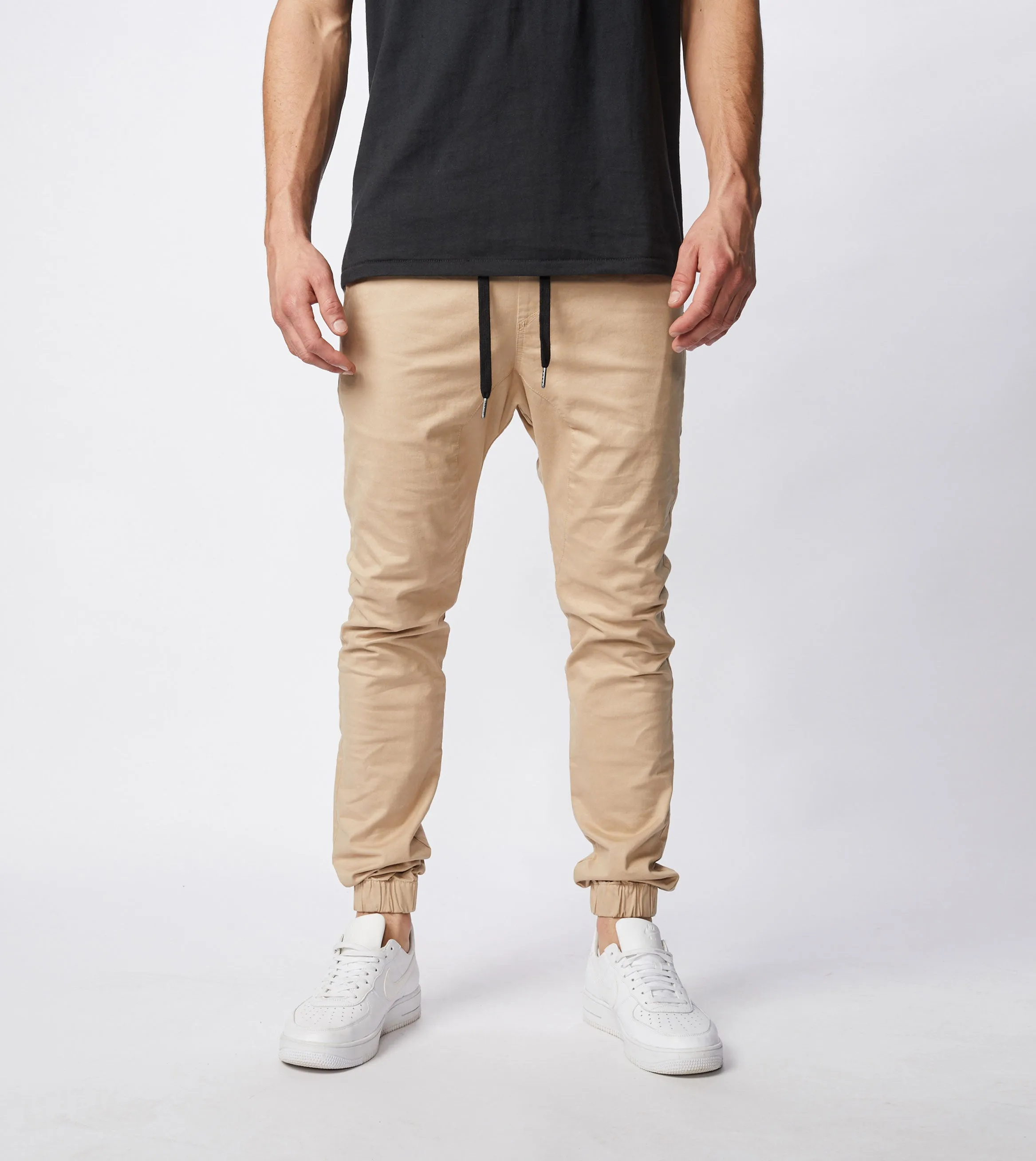 Sureshot Jogger Tan sold by Zanerobe