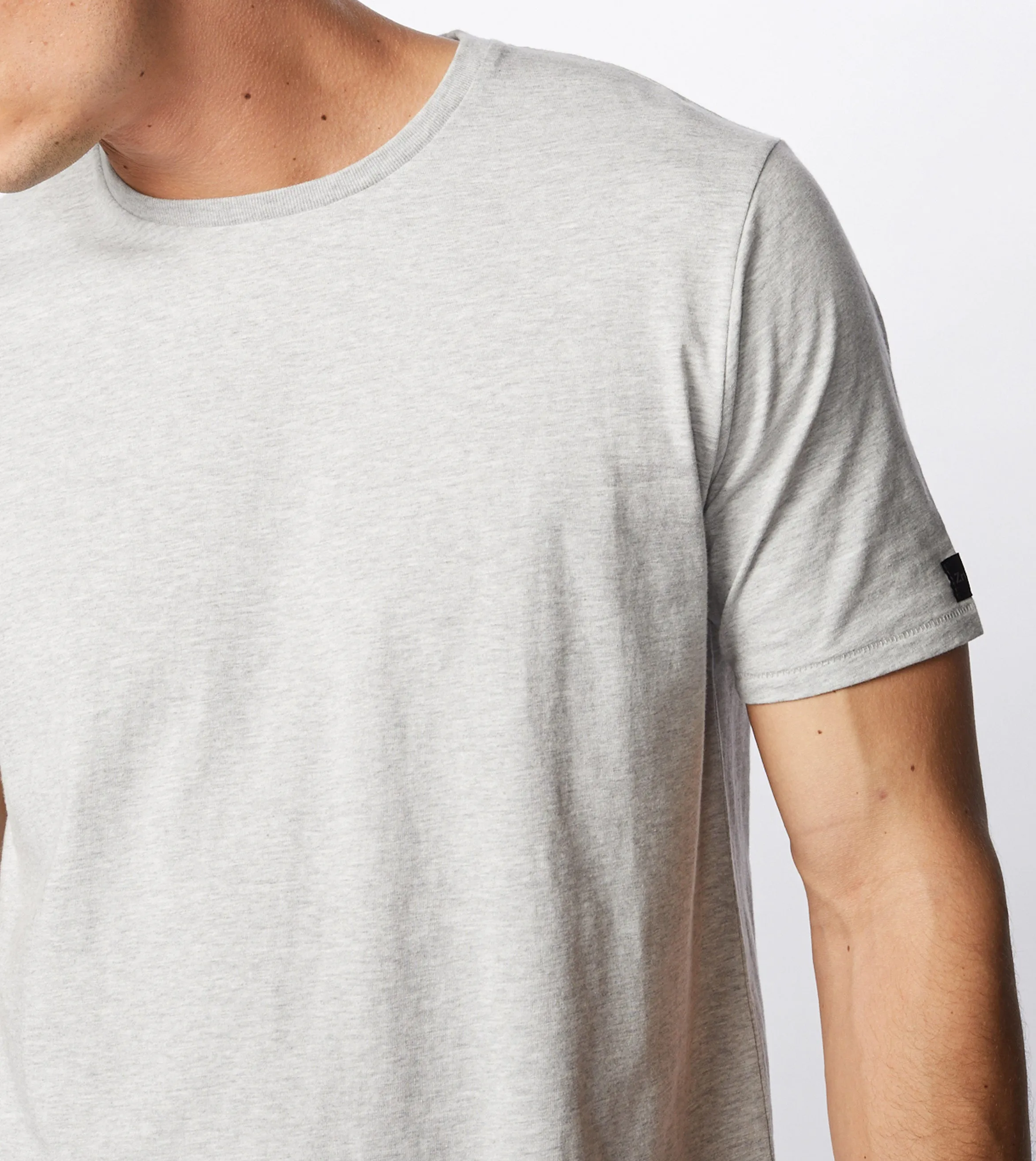 Tall Tee Silver Marle sold by Zanerobe product image thumbnail 3