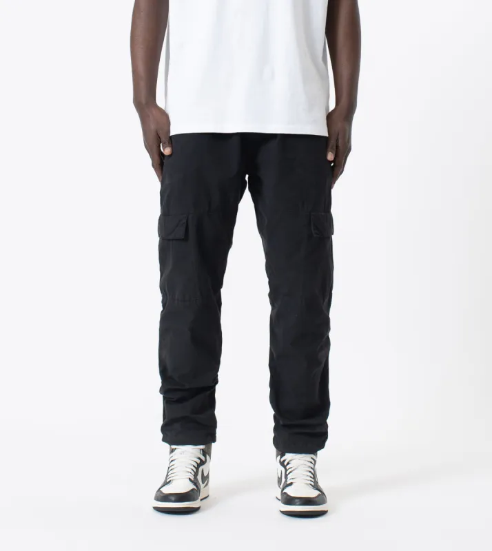 Jumpa Cargo Pant GD Black sold by Zanerobe