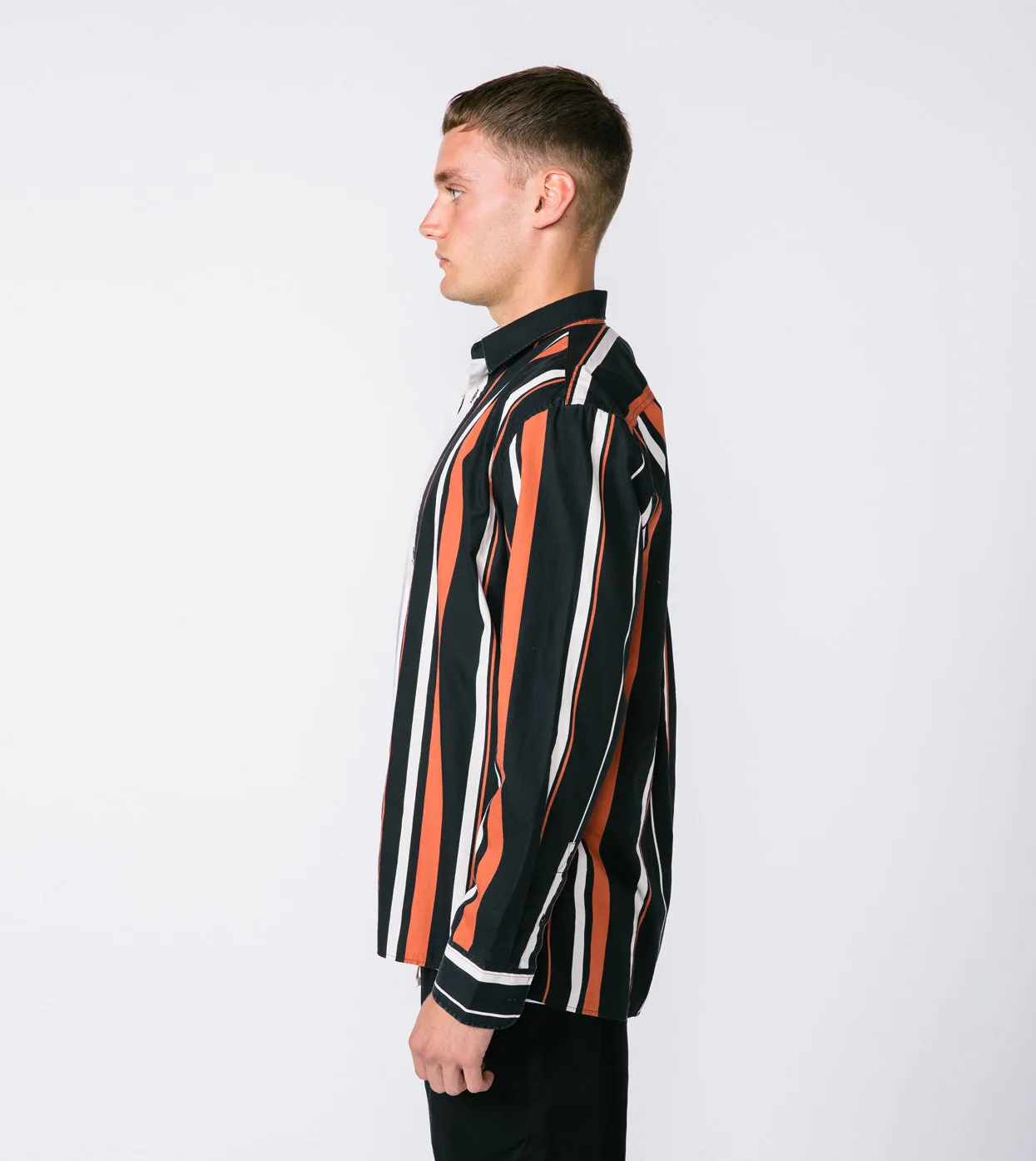 Box LS Shirt Black Multi sold by Zanerobe product image thumbnail 4