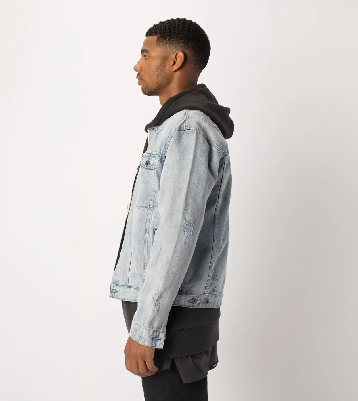 Snitch Denim Jacket Arctic Wash - Sale sold by Zanerobe product image thumbnail 4